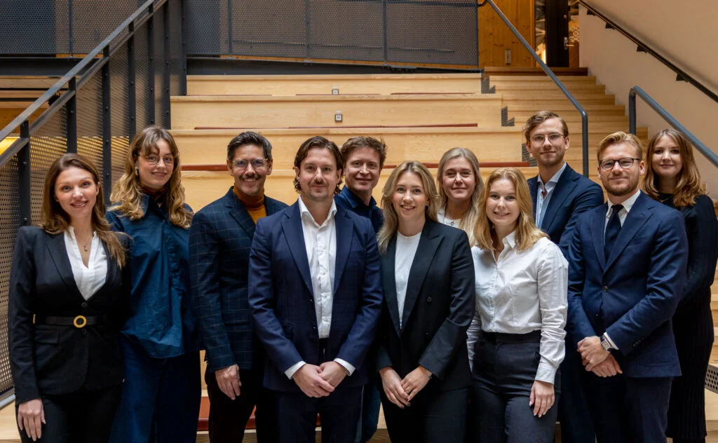 Gruppbild med anställda från Ants som arbetar med Executive Search. 