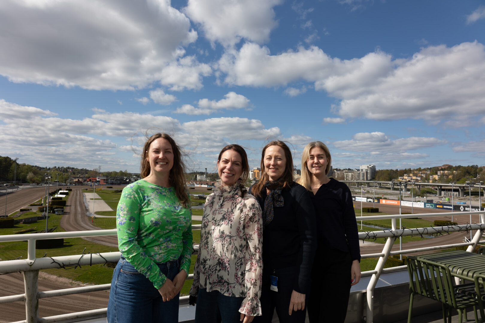 Konsulter från Ants Tech Recruiters tillsammans med anställda på Svensk Travsport.